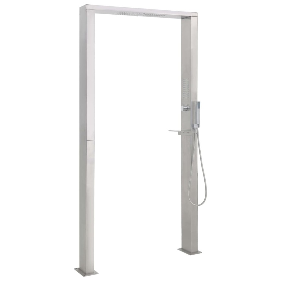 Ducha de exterior de acero inoxidable chorro