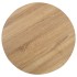 Mesa de bistró MDF marrón claro 60