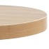 Mesa de bistró MDF marrón claro 60