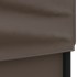 Carpa de fiesta plegable con paredes laterales gris taupe 2x2