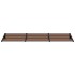 Marquesina de puerta policarbonato negro 297,5x90