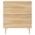 Mesita noche 2 uds madera ingeniería roble Sonoma 40x35x47,5