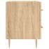 Mesita noche 2 uds madera ingeniería roble Sonoma 40x35x47,5