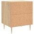 Mesita noche 2 uds madera ingeniería roble Sonoma 40x35x47,5