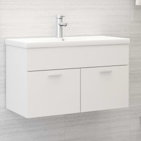 Mueble con lavabo madera de ingeniería