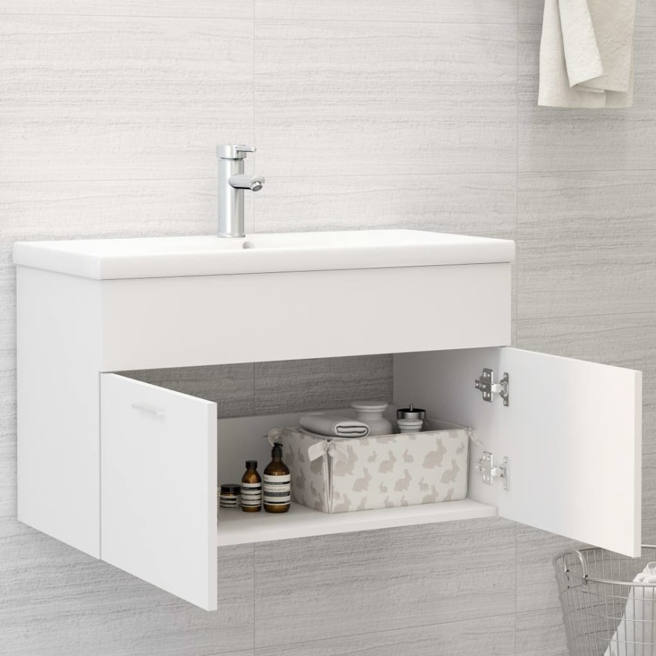 Mueble con lavabo madera de ingeniería