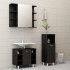 Juego de muebles de baño 3 pzas madera ingeniería