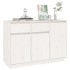 Aparador de madera maciza de pino blanco 110x34x75