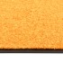 Felpudo lavable naranja 120x180