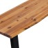 Banco de madera de acacia maciza 145