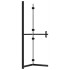 Mampara de ducha plegable vidrio ESG transparente 120x190