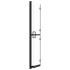 Mampara de ducha plegable vidrio ESG transparente 120x190