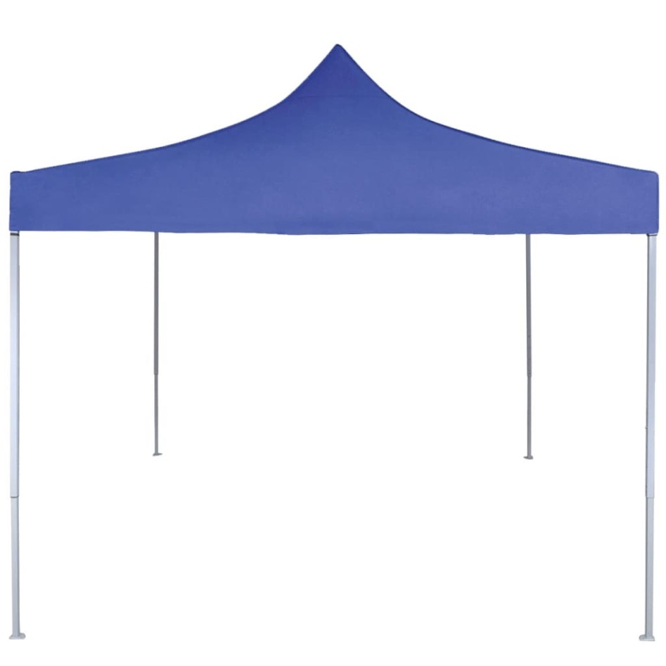 Carpa plegable profesional acero azul 2x2