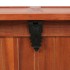 Baúl de almacenamiento de madera maciza de acacia 90x45x40