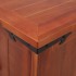 Baúl de almacenamiento de madera maciza de acacia 90x45x40