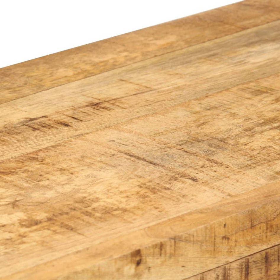 Mesa consola de madera maciza de mango 110x30x76