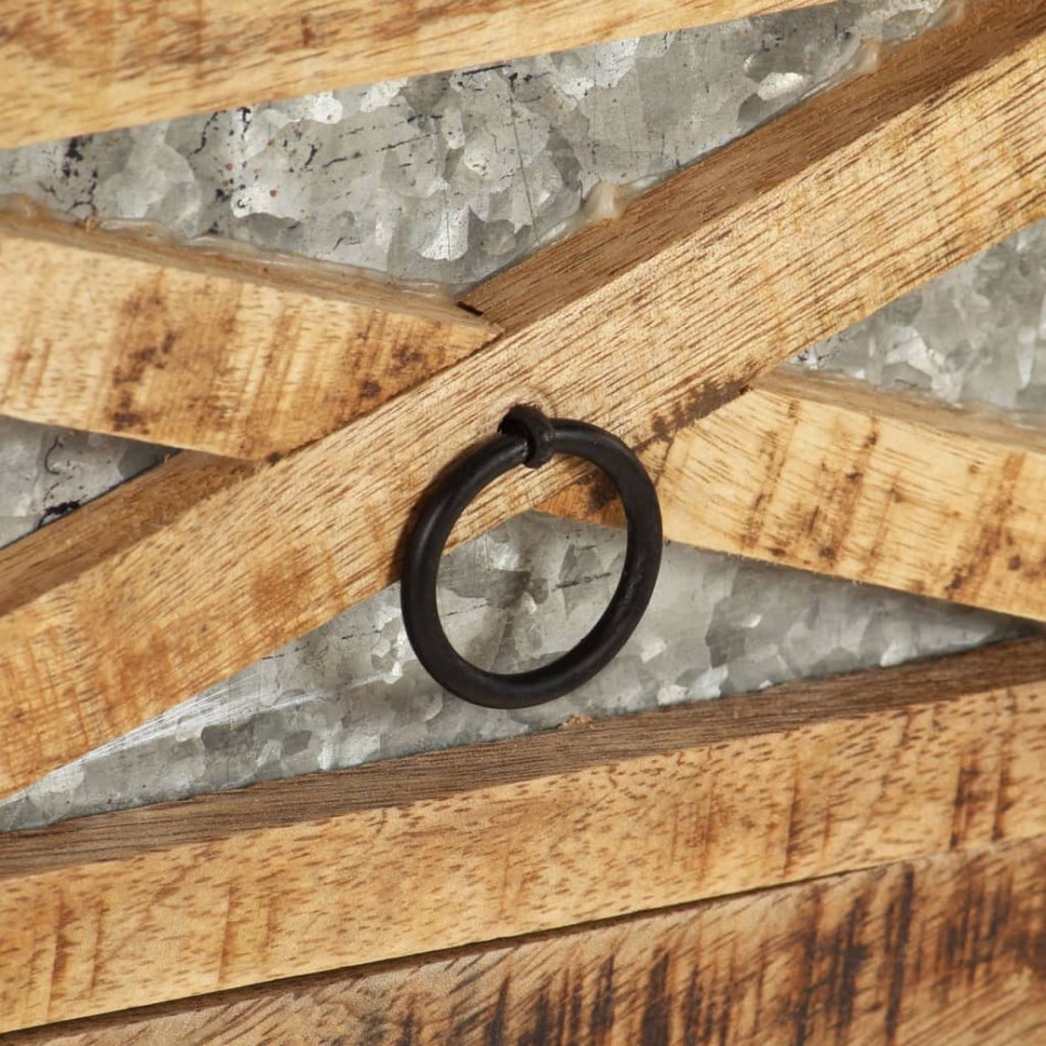 Mesa consola de madera maciza de mango 110x30x76