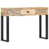 Mesa consola de madera maciza de mango 110x30x76