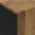 Aparador con 4 puertas madera maciza de mango 60x33x75