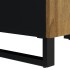 Aparador con 4 puertas madera maciza de mango 60x33x75