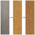 Puerta de jardín acero corten diseño hierba 85x200