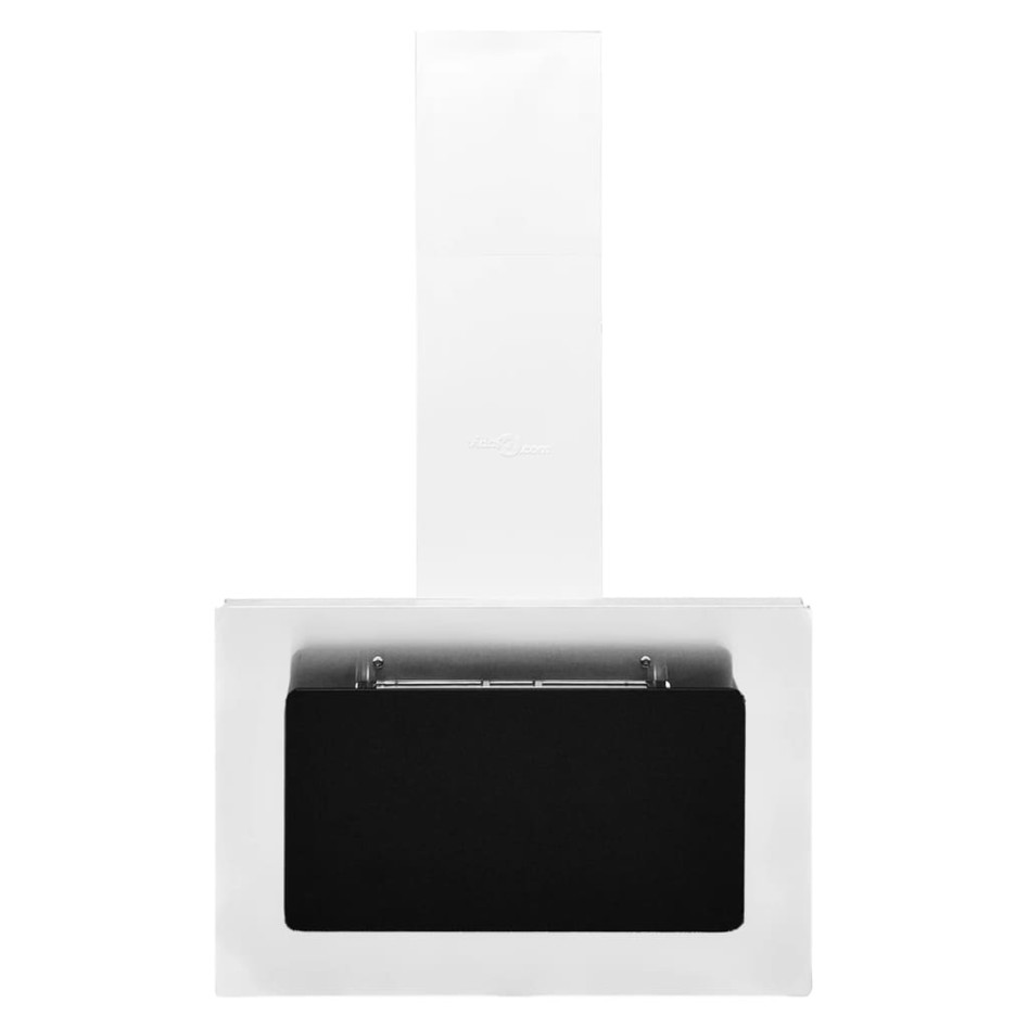 Campana extractora acero inox y vidrio templado plateado 60