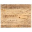 Superficie de mesa madera maciza de mango 25-27 mm 90x70 cm