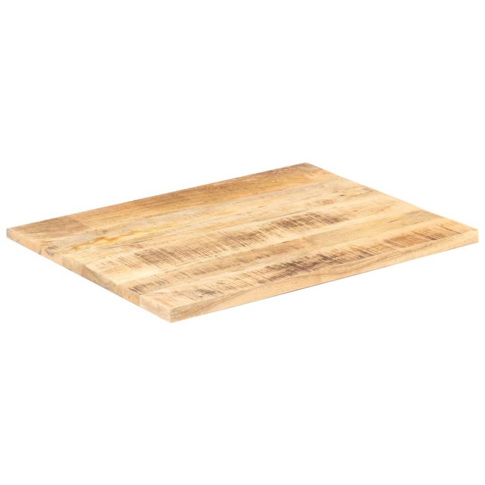 Superficie de mesa madera maciza de mango 25-27 mm 90x70