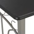Set mesa y sillas altas de cocina 3 piezas madera y acero