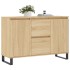 Aparador de madera de ingeniería roble Sonoma 104x35x70