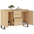Aparador de madera de ingeniería roble Sonoma 104x35x70