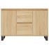 Aparador de madera de ingeniería roble Sonoma 104x35x70