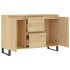 Aparador de madera de ingeniería roble Sonoma 104x35x70