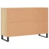 Aparador de madera de ingeniería roble Sonoma 104x35x70
