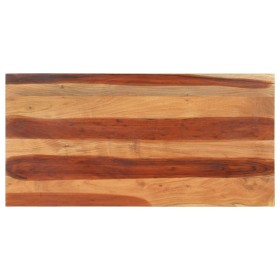 Tablero de mesa madera maciza de acacia 120x60x(2,5-2,7)