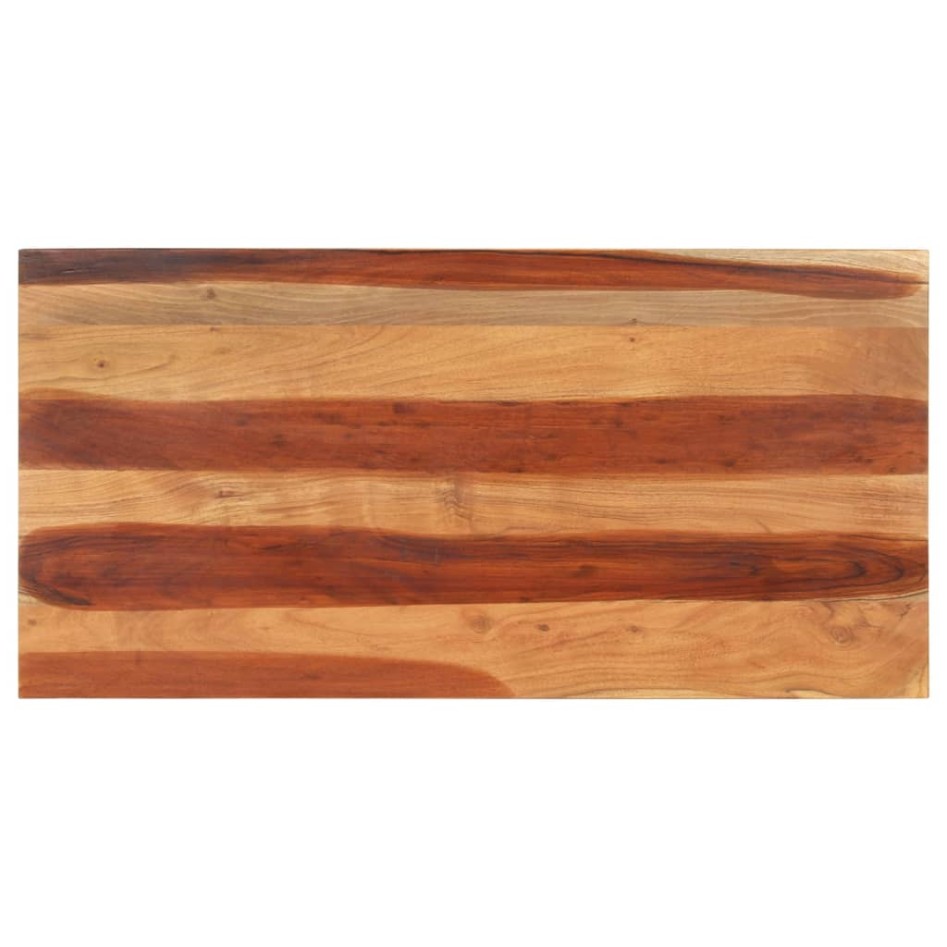 Tablero de mesa madera maciza de acacia 120x60x(2,5-2,7)