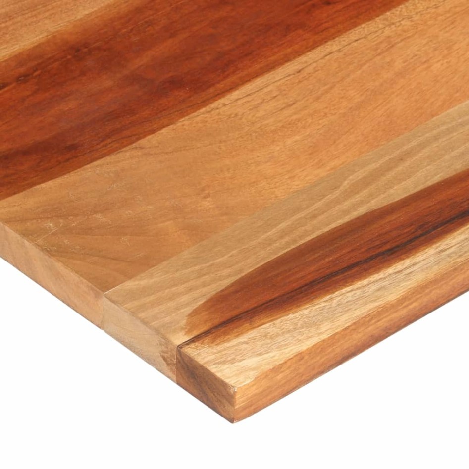 Tablero de mesa madera maciza de acacia 120x60x(2,5-2,7)