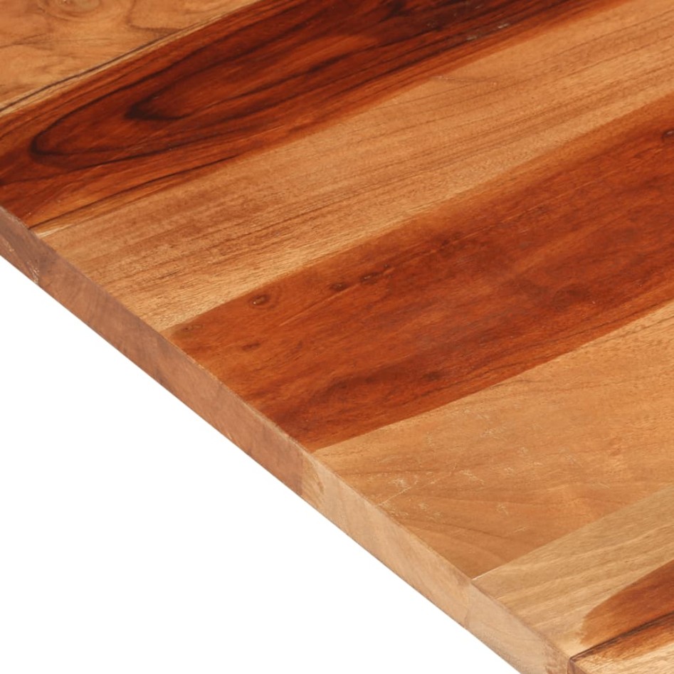 Tablero de mesa madera maciza de acacia 120x60x(2,5-2,7)