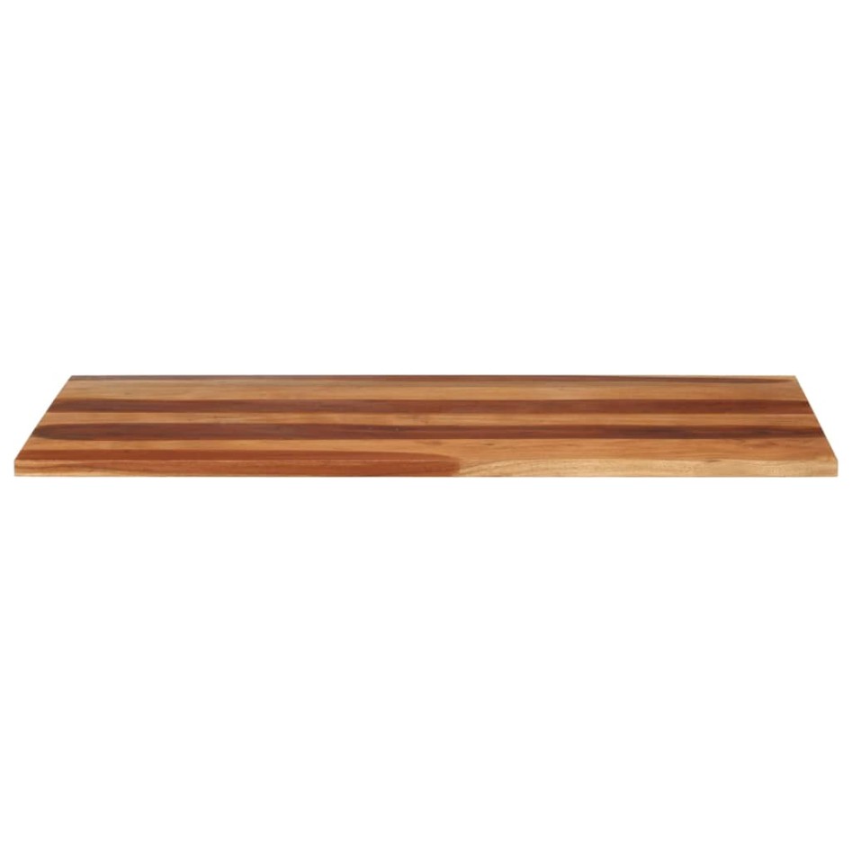Tablero de mesa madera maciza de acacia 120x60x(2,5-2,7)