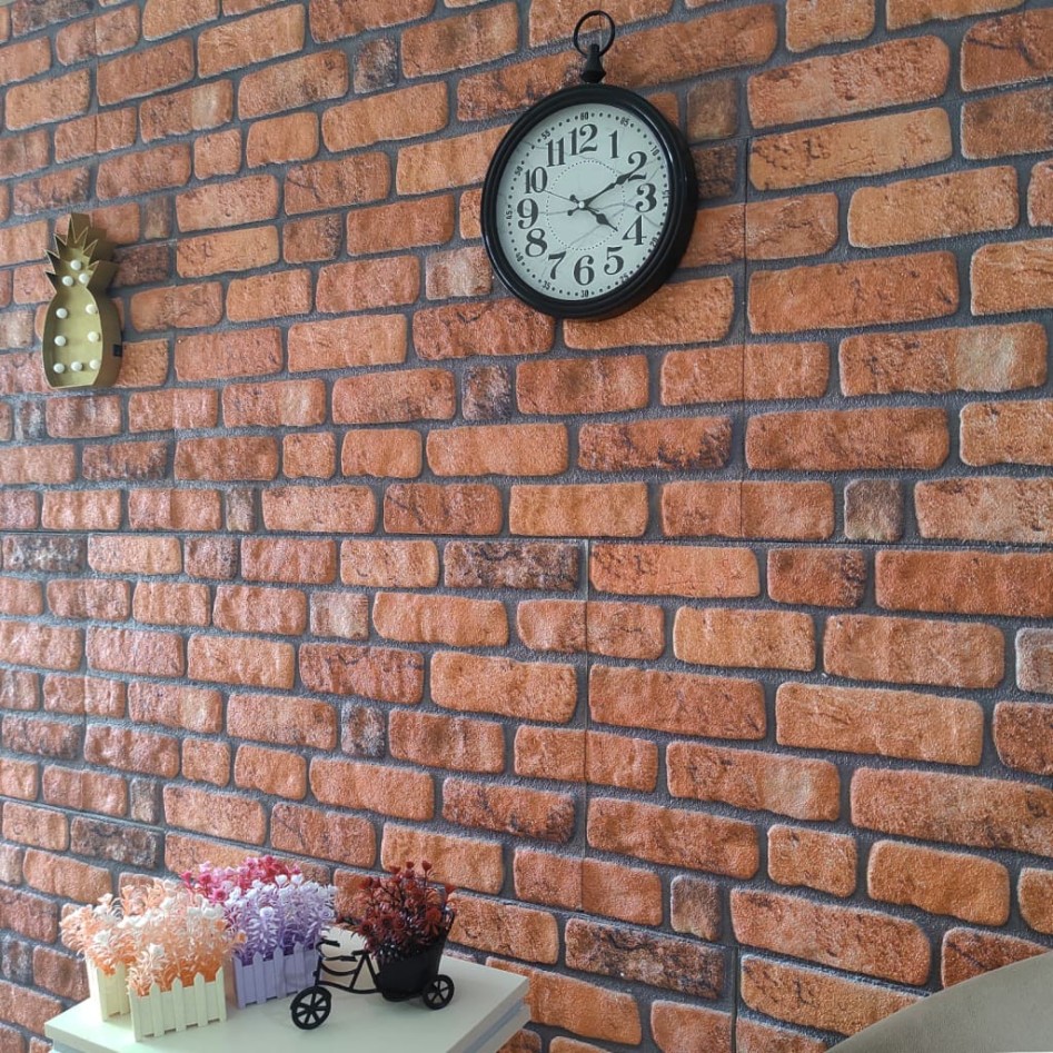 Paneles de pared 3D diseño de ladrillo 10 uds EPS