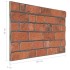 Paneles de pared 3D diseño de ladrillo 10 uds EPS