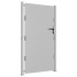Puerta de jardín acero corten 105x205