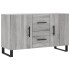Aparador de madera de ingeniería gris Sonoma 100x36x60