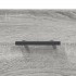 Aparador de madera de ingeniería gris Sonoma 100x36x60
