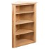 Estantería de esquina madera maciza de roble 59x36x100