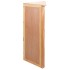 Estantería de esquina madera maciza de roble 59x36x100