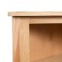 Estantería de esquina madera maciza de roble 59x36x100