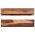 Estantes de pared 2 uds madera maciza de sheesham 118x26x20