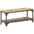Mesa de centro de madera maciza reciclada 90x30x40