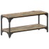 Mesa de centro de madera maciza reciclada 90x30x40